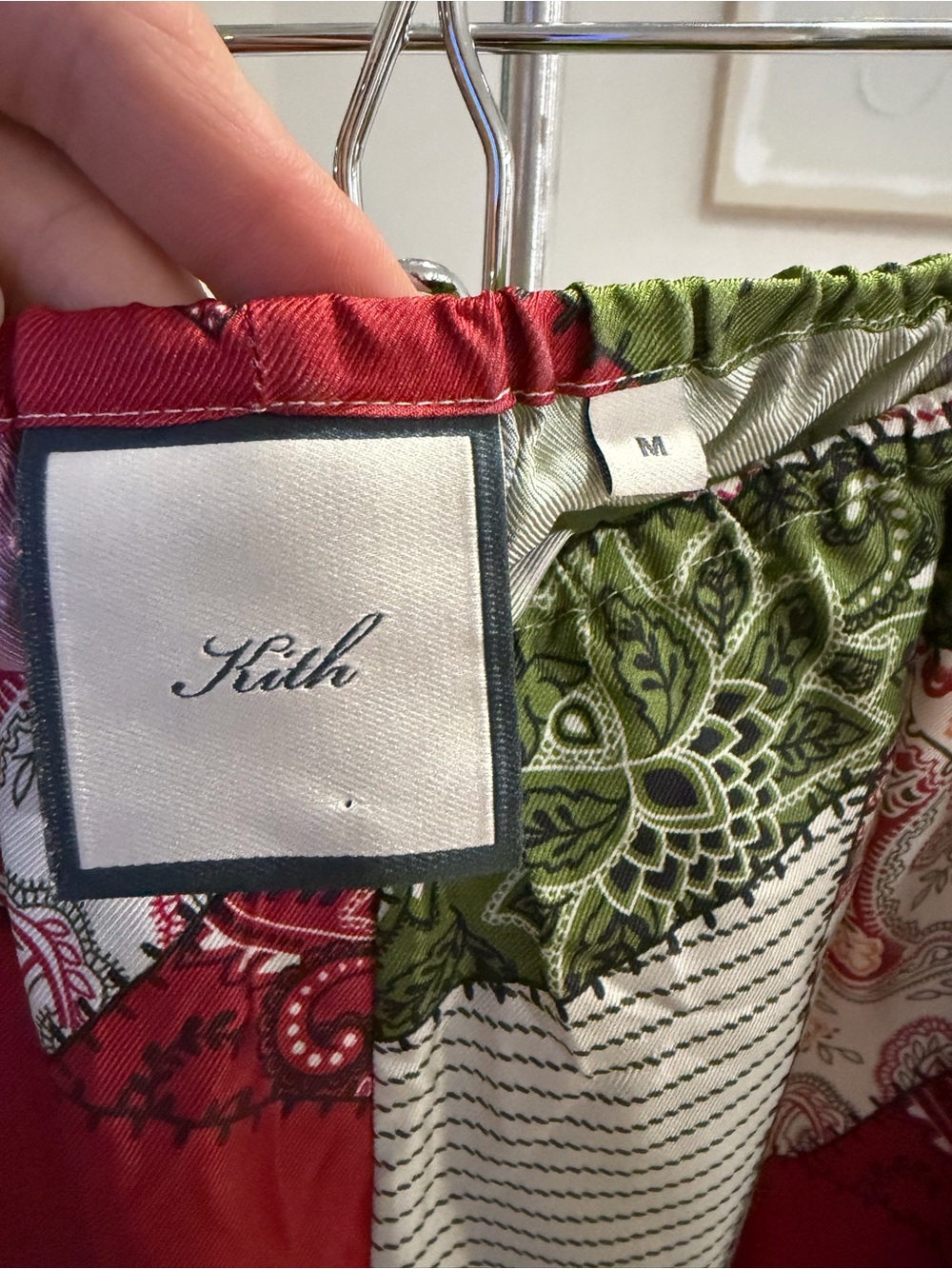 Kith Patchwork Silk Shorts - Picture 5 of 6